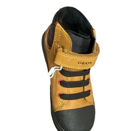 Geox Boys' B461NC Kids Shoes - Dk Yellow/Black