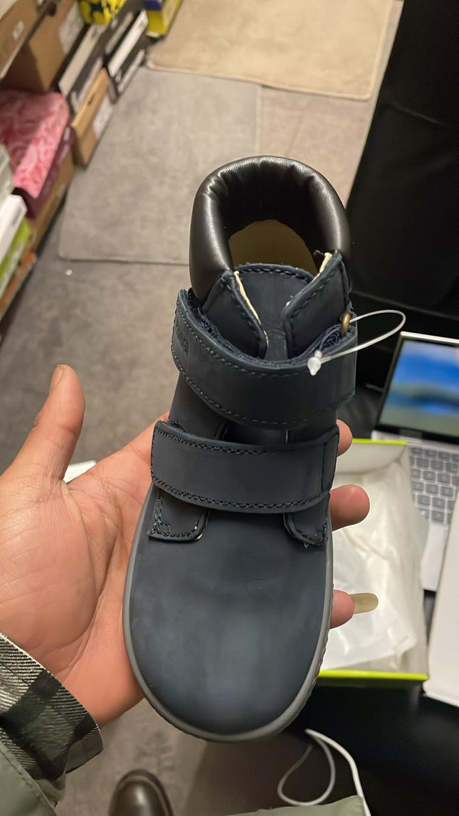 Primigi Nabuk Moribido Boys' Ankle Boots - Navy Blue