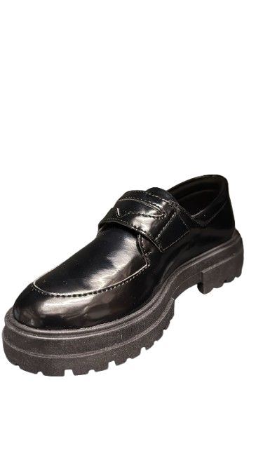 PMG Formal Men's Leather Shoes - Black