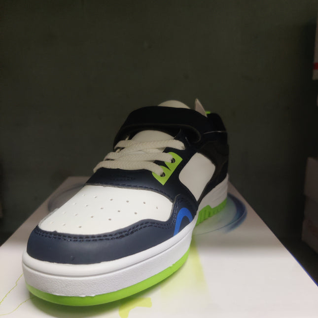 Primigi Boys' Leather Kids Shoes - Navy/White