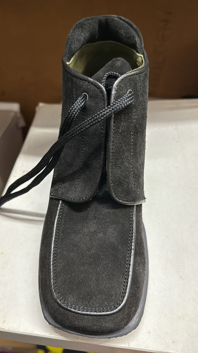 Jo Suede Leather Shoes – Black