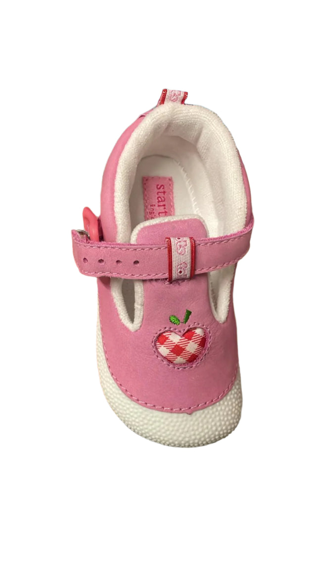 Start-Rite Girls' Pippin Tot Nubuck Kids Shoes -Pink