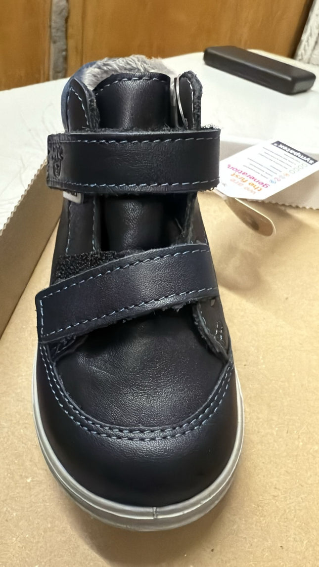 Ricosta Veronal Velour Basti Kids Shoes - Black