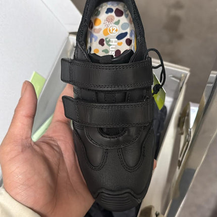 Hush Puppies Troy Junior Shoe - Black