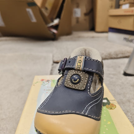 Start-Rite Dinky Tot Nubuck First Walking Shoes – Navy
