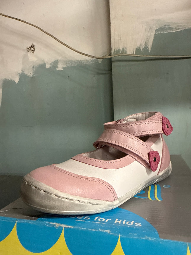 Bo-bell Girls' Lucido Shoes - Pink/White/Waxed Magenta