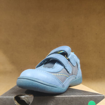 Start-Rite Boys' Leo Leather School Shoes – Navy/Teal