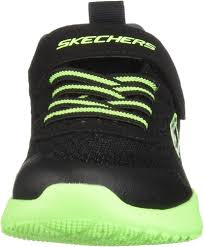 Skechers Boys' Boundless Kids Shoes - Black/Lime