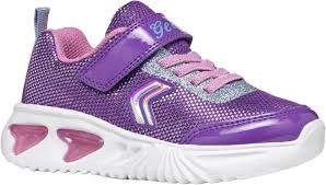 Geox J Assister G.A Shoes - Violet/Dark Pink