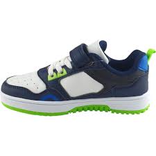 Primigi Nappa PU Shoes - White/Navy
