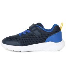 Geox J Sprintye B. A Mesh & Geobuck Shoes - Navy/Royal