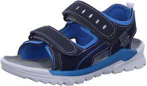 Ricosta Boys' Surf Sandals – Medium Navy/Azure