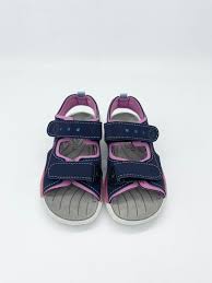 Ricosta Surf Sandals – Medium Navy/Pink