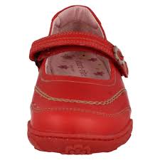 Start-Rite Pandora Girls' Leather Shoes – Red