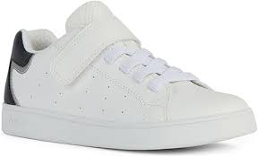 Geox J Eclyper A Shoes Synthetic Leather – White & Navy