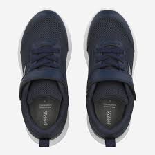 Geox J Sprintye B. A Shoes Mesh & Geobuck – Navy