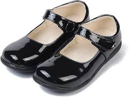 Primigi Girls' Vernice Leather Kids Shoes - Black