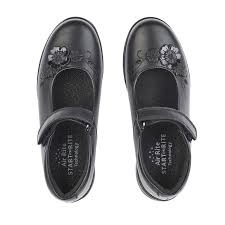 Start-Rite Girls' Wish Leather Shoes – Black