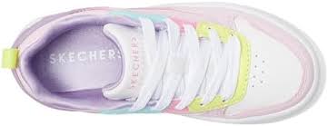 Skechers Girls' Sport Court 92 - White/Multi
