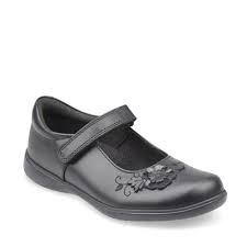 Start-Rite Girls’ Wish Leather Shoes - Black