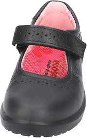 Ricosta Lillia Girls' Shoes in Leather - Black