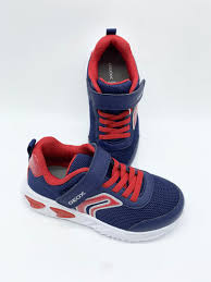 Geox J Assister B. C Nylon + PR.DBK - Navy/Red