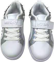 Lelli Kelly Girls' Gioiello Shoes - White/Silver