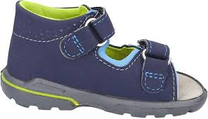 Ricosta Manto Mid-Cut Shoes - Navy/Light Blue