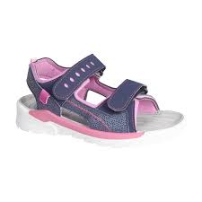 Ricosta Boys' Tajo Mid Nautic Sandals – Pink