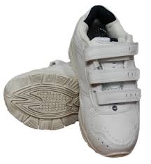 Hi-Tec Boys' Junior Trainers – White/Navy