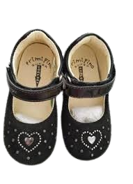 Primigi Girls' Tutty Scams Vernice Shoes - Nero