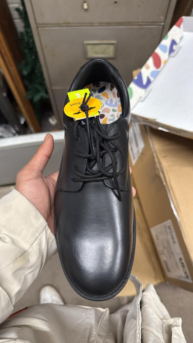 Hush Puppies Kids Tim Shoes - Black