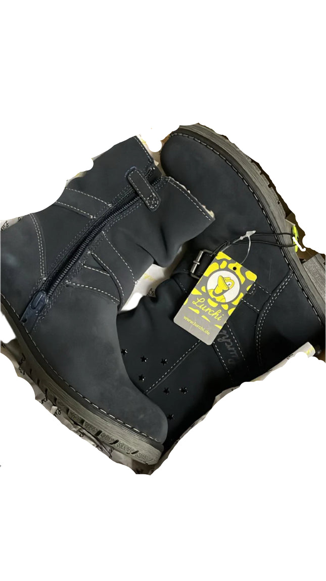 Lurchi Lolly-Tex Suede Atlantic Tr-Sohle - Mittel
