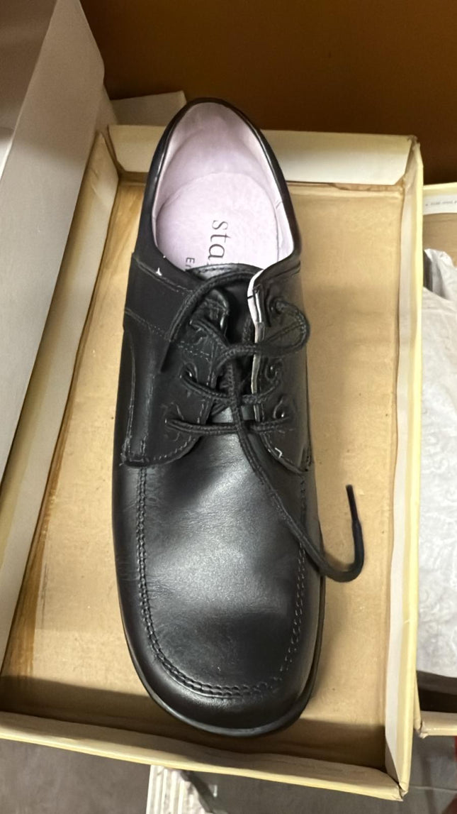 Start-Rite Neptune Leather Shoes – Black