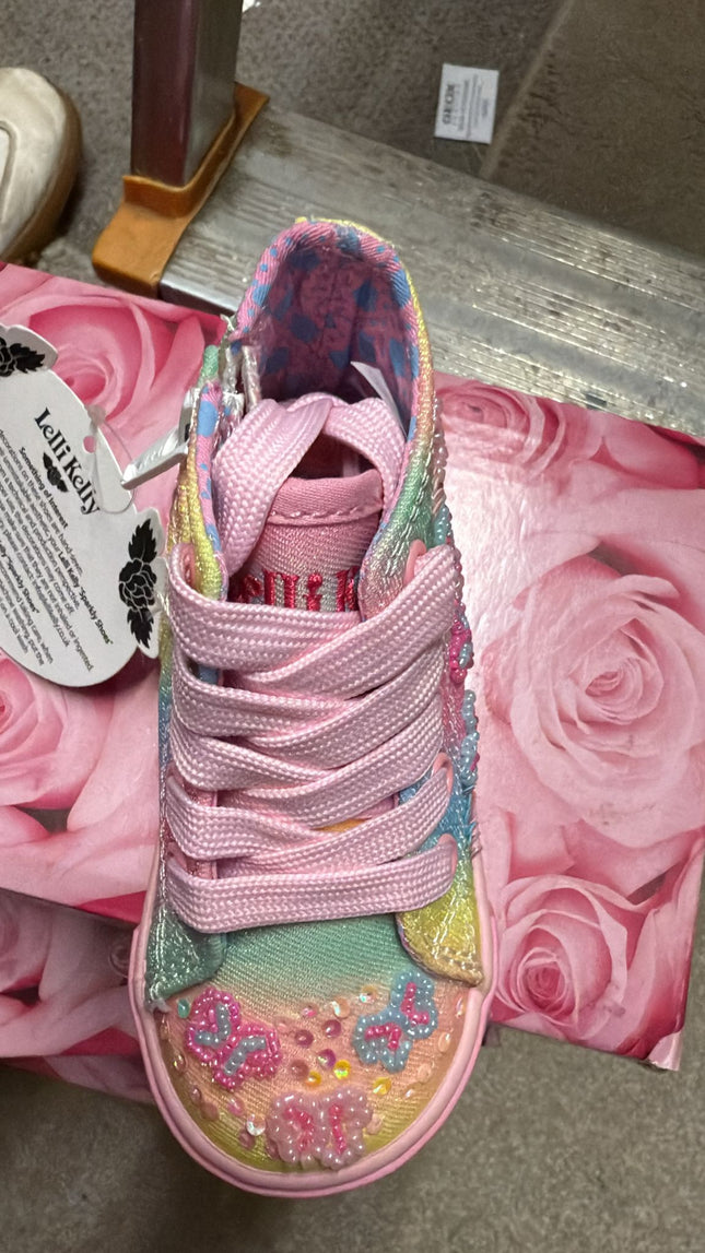 Lelli Kelly Myla Glitter Canvas Shoes – Multicolour