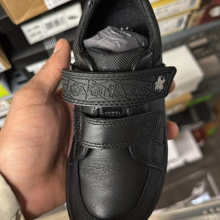 Start Rite Spider Web Leather Shoe - Black
