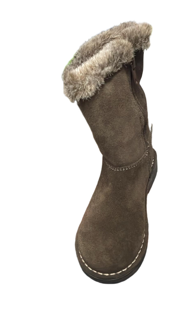 Ricosta Girls' Tex Waterproof Leather Boots – Chocolate Brown