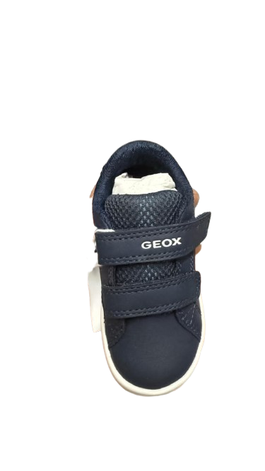 Geox Synthetic Leather Boy's Casual Sneakers - Navy