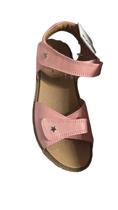Primigi Vitello Leather Sandals – Pergamena