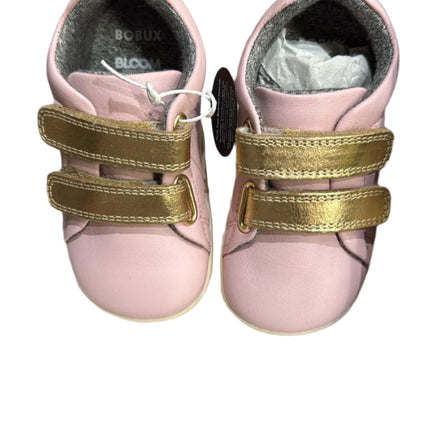 Bobux Step-Up Grass Court BQ Leather Shoes – Ballet Pink