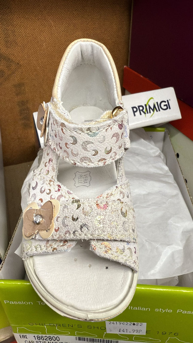 Primigi Cap St Bian Kids Sandals - White