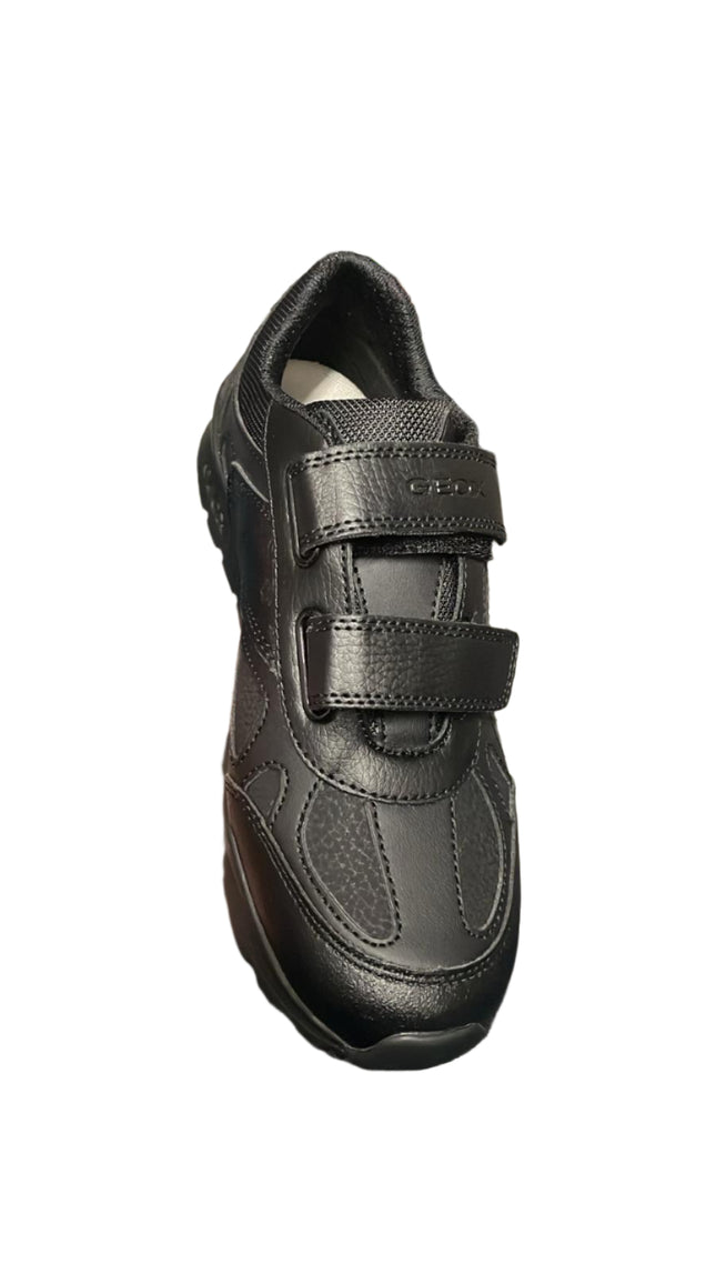 Geox J Pavel B. C Synthetic Trainers – Black