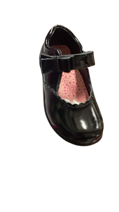 Norvic Elli Patent Shoes - Black