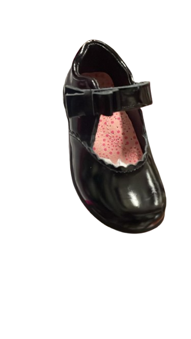 Norvic Elli Patent Shoes - Black