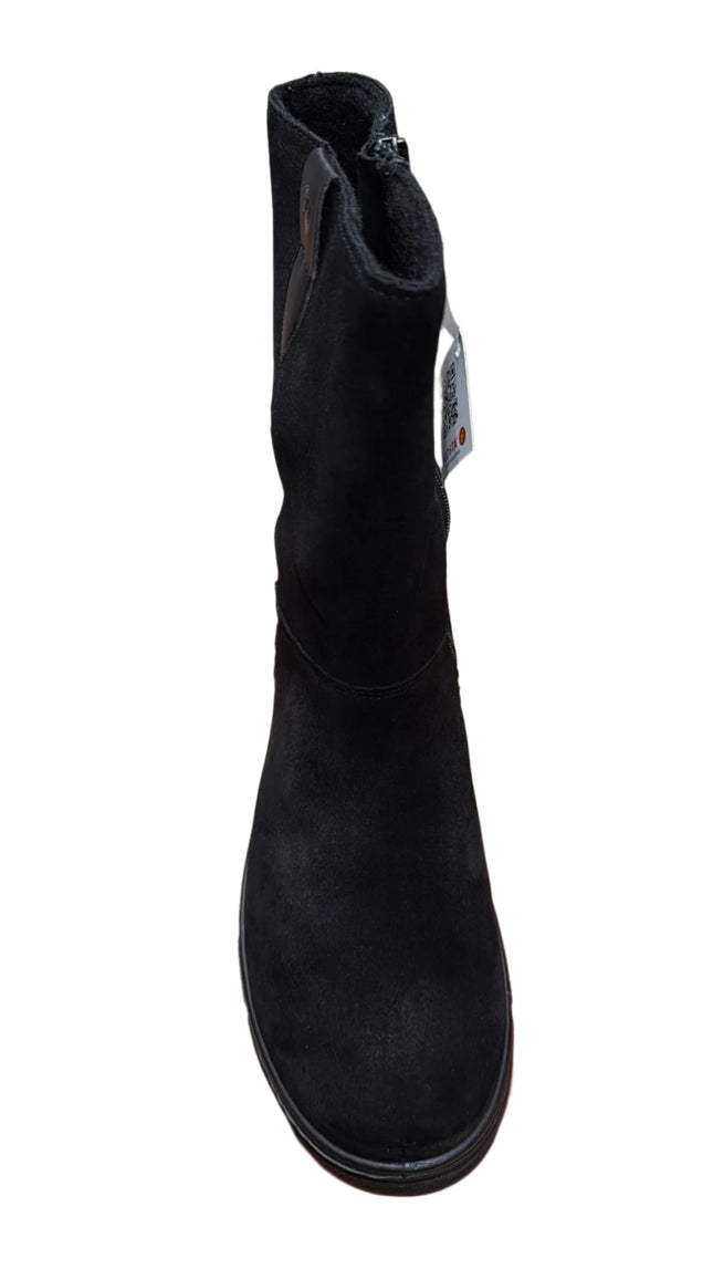 Ricosta Girls' Ria Leather Shoes – Black