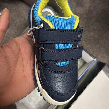 Geox Boys' Lightyl Nylon Shoes - Navy/Bluette