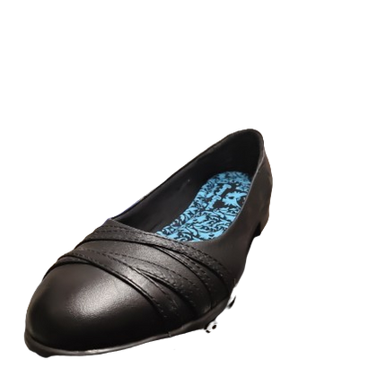 Angry Angels Gilrs Dress Up Leather Shoes - Black