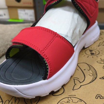 Skechers Razor Splash Girls' Leather Sandals - Red/Black