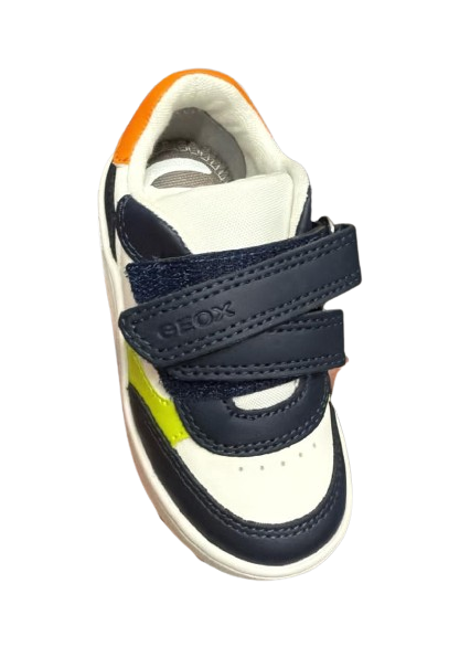 Geox Bimbo Eclyper Kids Sneakers - Navy/White