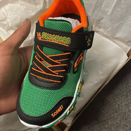 Sketcher Play Scene Shoe - Green/Multi